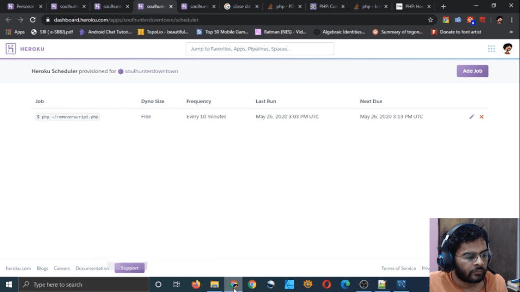 Gdevelop Casual Game Development Stream Part 25 [Add MySQL Scheduled Events And Heroku Cron&nbsp;Jobs]