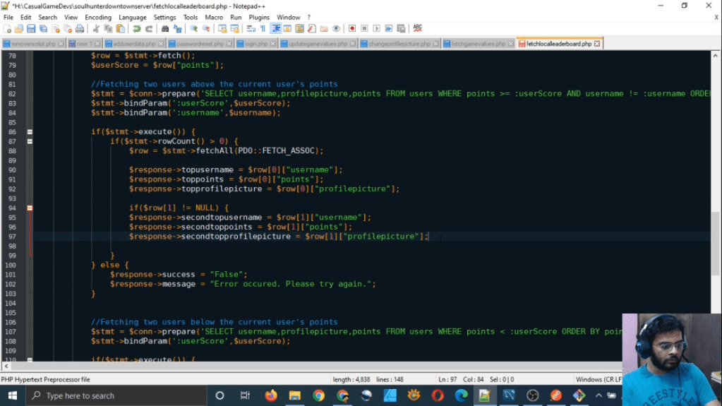 Gdevelop Casual Game Development Stream Part 29 [ Scripts To Fetch Game Values & Local Leader&nbsp;Board]