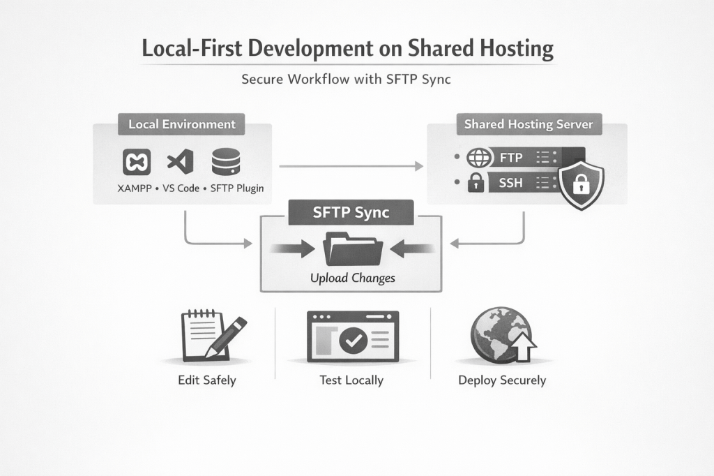 A Local-First Development Workflow When Your Host Doesn’t Play Nice with&nbsp;IDEs